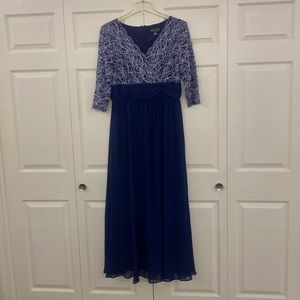 Jessica Howard Size 14 Navy Dress